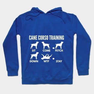 Cane Corso Training Italian Mastiff Tricks Hoodie